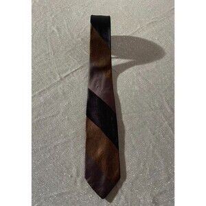 Vintage 60s Silk Skinny Tie Christian Dior Retro 1960s Mid Century Mod Necktie